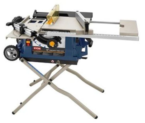 Ryobi Factory-Reconditioned 15 Amp 10 Table Saw with Transportable Stand