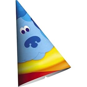 Blue's Clues Cone Hats by Rubies
