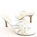 AK Anne Klein Ania White sandals