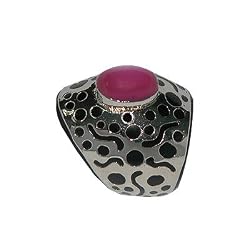 Pink Candy Stone Ring (I Goth You)