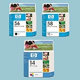 HEWC5011DN No. 14 Print Cartridge for HP Inkjet/Digital Copier/Officejets, 26 ml, Black