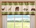 Bean Sprout Silhouette Safari Valance