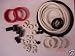GOTTLIEB QUARTETTE PINBALL MACHINE RUBBER RING KIT WHITE