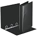 Leitz 49717 Ringbuch Pr�sentation, mit Taschen, A4, PP, 4 Ringe, 30 mm, schwarz