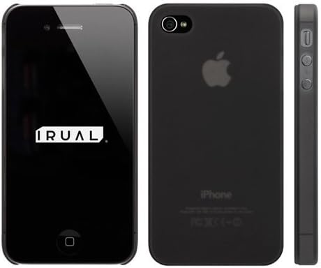 IRUAL Hard case for iPhone 4s | BY Graphics Case Gray &amp; White | Designed and Managed in Japan with Japanese High Quality Standards