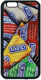 Dominc Custom High Quality TPU Iphone 6 Plus 6s Plus 5.5 inch Case Durex image Personality Classic Design (Laser Technology)