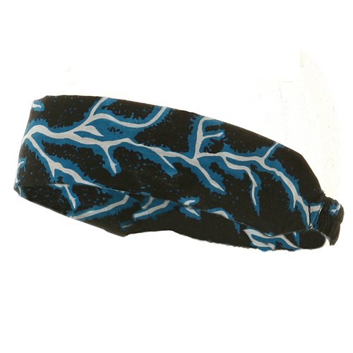 Head Band (color)-Blue Lightning W12S22B