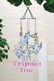  13 Inch Vibrant Garden Home D  cor Metal Wind Chimes - Mermaid