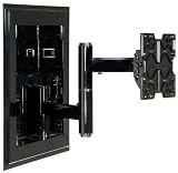 In Wall Mount for 32IN To In Flat Panel Screens Goss Black