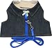 Blue Denim Jacket Soft Harness (With Leash) *Medium*