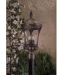 Minka Lavery Outdoor Kent Place 9146-407 Cast Alum 3-LT 180w (22"H x 10"W) Post Lighting in Gold