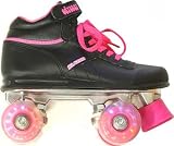 Odyssey Black/Pink Flash Kids Quad Roller Skates