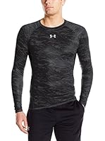 Under Armour Camiseta Manga Larga HG Printed (Negro)