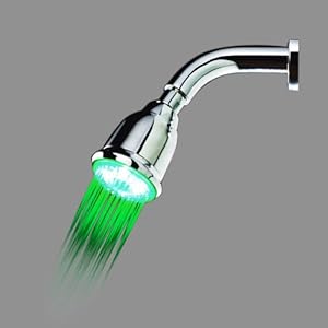 LightInTheBox LED Temperature Sensitive Color Change Bathroom Shower Spray Head