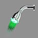 LED Temperature Sensitive Color Change Bathroom Shower Spray Head