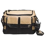 Tenba Response Medium Camera System Shoulder Bag, with Pop-Out Pocket System, Tan/Black