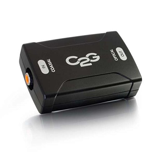 C2g cables to go 40018 coaxial to toslink optical digit…