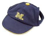 University of Michigan Wolverines Dog Puppy Cap Hat Extra Small XS Officially Licensed