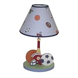Lambs and Ivy Super Sports Lamp with Shade