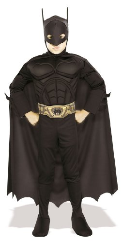 Batman Deluxe Muscle Child Large Costume