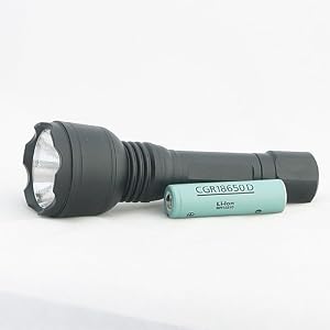 SSC P7 LED Flashlight 900LM MAX Tactical Swat Torch Set