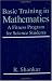 Basic Training in Mathematics: A Fitness Program for Science Students