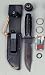 Survival Knife Fishing Hunting Super Sharp Complete