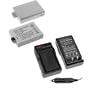 Lithium-Ion Battery + Battery Charger with Car Adapter for Canon Digital SLR EOS Rebel XS / EOS Rebel T1i / EOS Rebel XSi