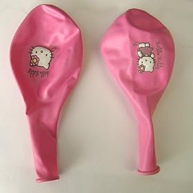 Hello Kitty Party Balloons (Pack Of 12)