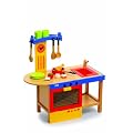 Role Play Toys : Wooden play kitchen Cooker and Sink