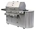 Kalamazoo 900HS Hybrid Free-Standing Grill with Side Burner, Natural Gas