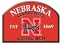 Nebraska Cornhuskers Framed Arch Wall Sign