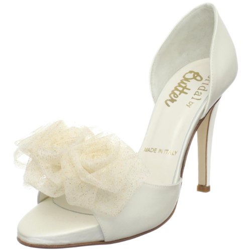 Butter Women's Cheyenne Pump,Ivory Satin,9 M US Butter Women's Cheyenne Pump,Ivory Satin,9 M US