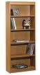 Bookcase in Maple Finish By Bestar Furniture
