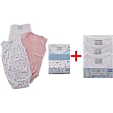 6-Pack Sleeveless Bodysuits