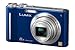 PANASONIC Lumix DMC-ZX1 - blue Including Charger, Lithium Digital camera Compact camera