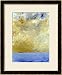Sunset (Solnedgang), 1903 Framed Art Poster Print by August Strindberg, 27x33
