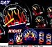Nu Image Black Gauge Face with Glo Red Flames for 2000 - 2003 Ford Focus