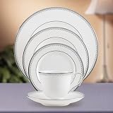 Lenox Pearl Platinum Bone China Teapot