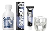 RefectoCil Cream Hair Dye Kit - Blue Black No.2 - 3pc Kit