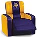 Dreamseat NFL Minnesota Vikings Leather Recliner