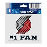 Portland Trail Blazers 3"x4" Ultra Decal Window Cling