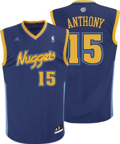 Carmelo Anthony Alternate Adidas NBA Revolution 30 Replica Denver Nuggets Youth Jersey