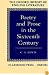 Poetry and Prose in the Sixteenth Century (Oxford History of English Literature (New Version))