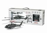2011 U1 Black Hawk 3 Channel RC Helicopter With Bulit in Gyro-AmyGreen