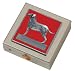 Red Labrador Retriever Small Vitamin Case