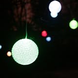 Buy 10 Piece Solar Mini Snowball Curtain Light Garland with Slow Color C by Mr. Light Inc.