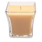 Papaya Bamboo Flare Glass Candle