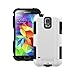 Trident Aegis Series Case for Samsung Galaxy S5 - Retail Packaging - White