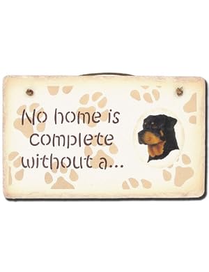 Rottweiler Welcome Sign
